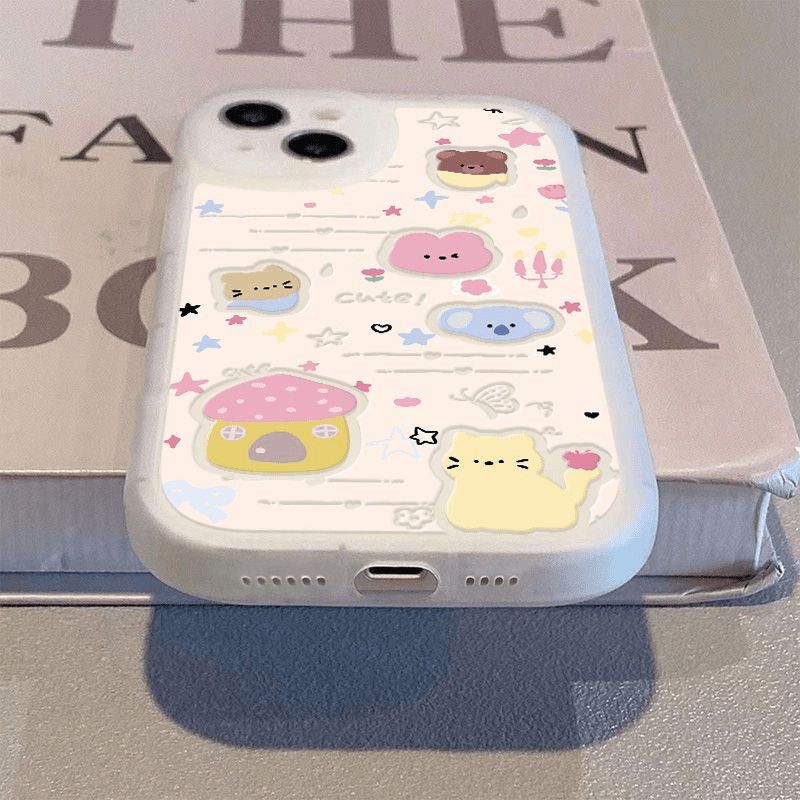爱心小象适用苹果16手机壳