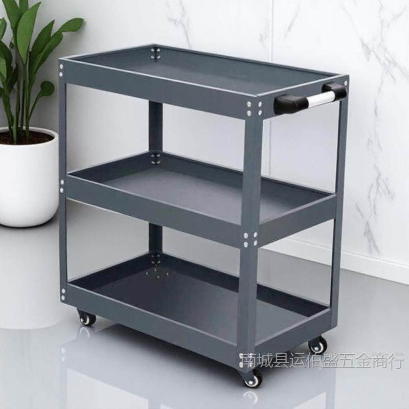 工具车小推车多功能加厚手推箱维修置物收纳架子层移动柜汽修车间