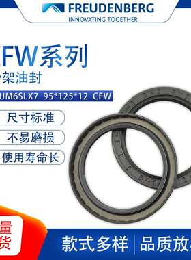 德国CFW原装BAUM6SLX7尺寸95*125*12骨架油封密封件耐磨耐油现货