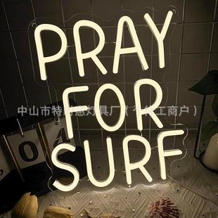 饰台屏 酒吧装 跨境热销透明背板霓虹灯 BAR造型灯 led霓虹灯台式