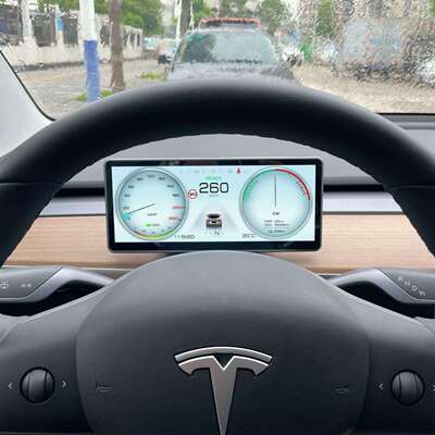 智能仪表盘显示触控屏特斯Model 3&Y仪表盘Carplay触控汽车导航屏