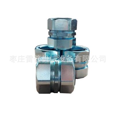 DGJ自固接头镀锌连接软硬管接头卡簧式自固接头