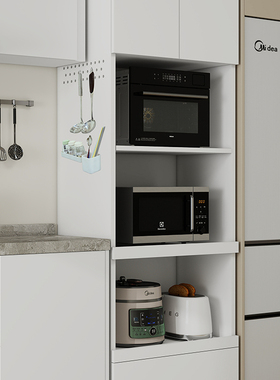 定制厨房用多功能电器高柜厨房置物架柜微波炉烤箱架柜