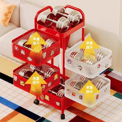 置物架收纳架多巴胺可旋转