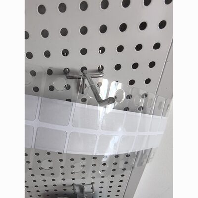 活页本挂钩贴圆孔带胶自粘免打孔透明收纳改造配件适用M5a7a6a5B5