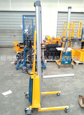 100kg电动工位车 双轴迷你型电动堆高车 304材质单轴式轻型升高车