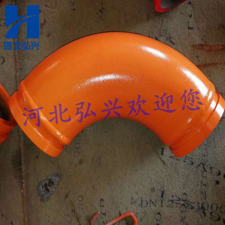 混凝土输送弯头 DN150高低压地泵弯管 高方量耐磨弯头
