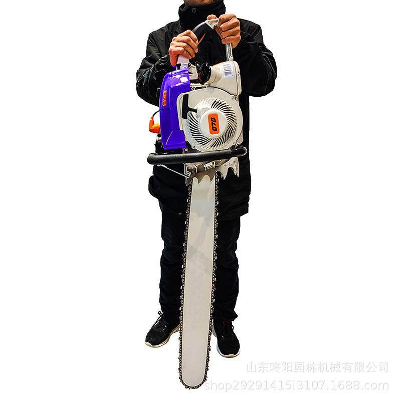 070油锯专业伐树汽油链锯105.7C配36寸导板42寸导板有大功率链锯