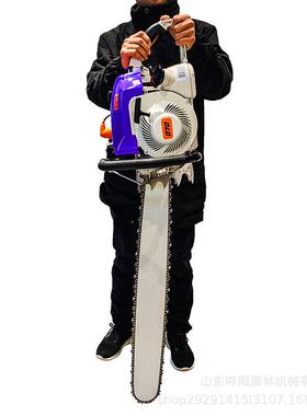 070油锯专业伐树汽油链锯105.7C配36寸导板42寸导板有大功率链锯