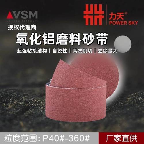 德国金世博LS309X砂布卷航空砂带汽车零部件打磨不锈钢抛光