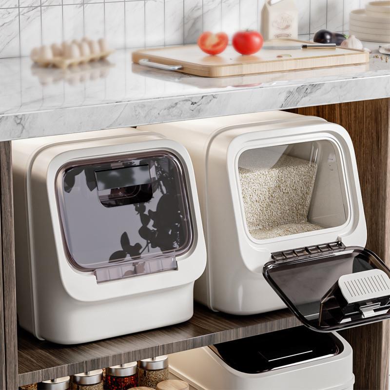 V9N米桶家用密封防虫防潮2024新款装面粉储存罐容器米箱缸大米收