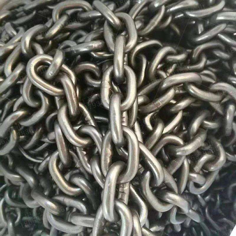 规格多样刮板机起重圆环链18X64链条圆环链捞渣机吊装防护链条
