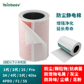 适配小米空气净化器滤芯静电棉123代2S 4Pro初效防尘F1 4lite