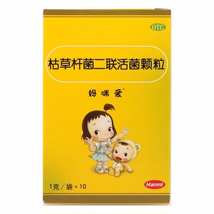 妈咪爱枯草杆菌二联活菌颗粒1克装10袋