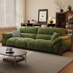 2026新款 雪尼尔布艺沙发简约现代客厅小户型家用直排三四人位沙发