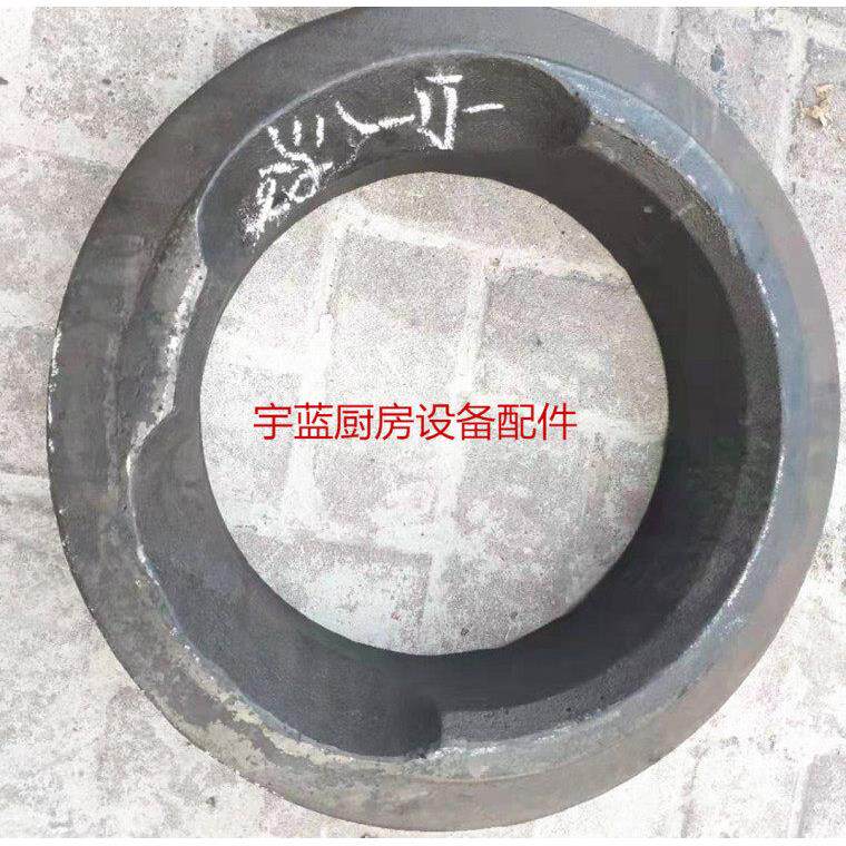 酒店商用炉灶生铁圈广式灶炉灶两坑杂碎式生铁圈内径320/外径465