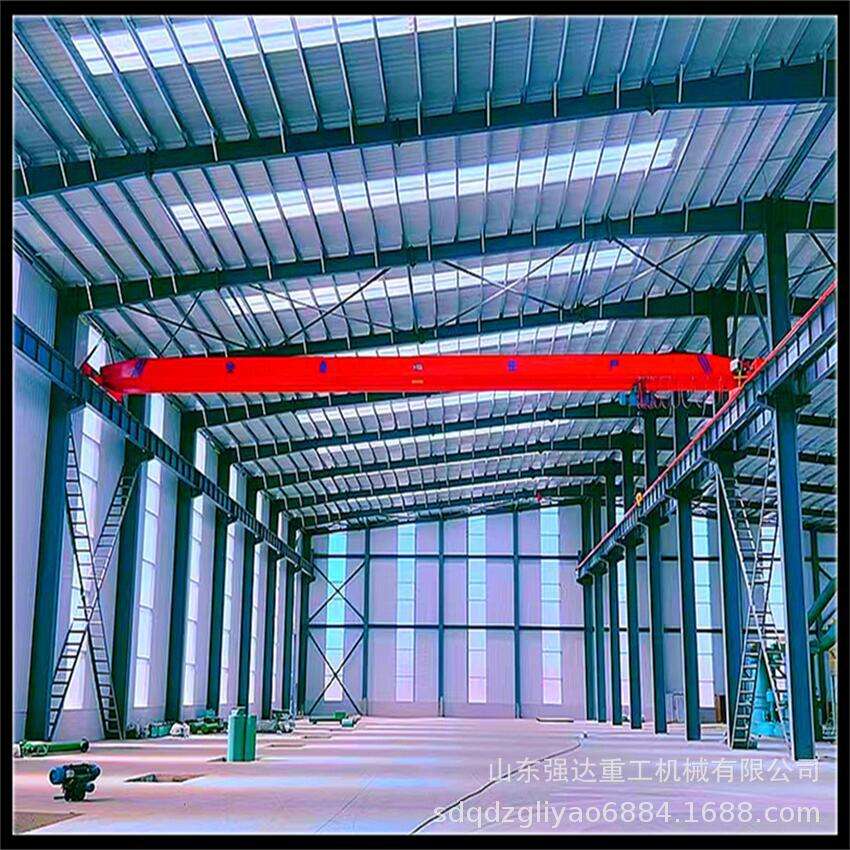 强达重工销售5吨单梁行车车间仓库起重吊装机械建筑小型单梁吊机