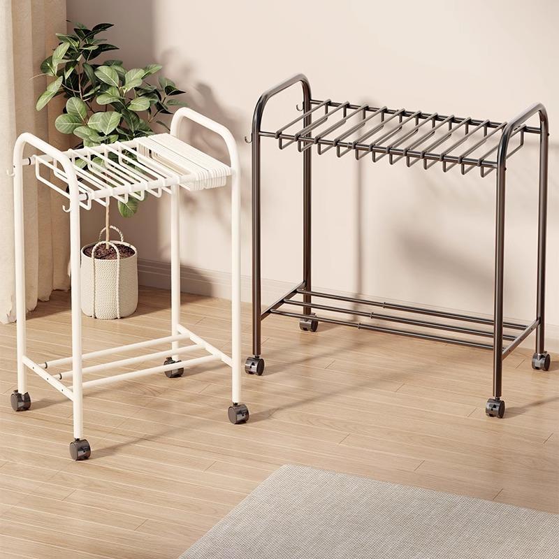 裤子收纳架落地可移动无痕裤架多功能卧室宿舍衣帽间裤子衣架专用
