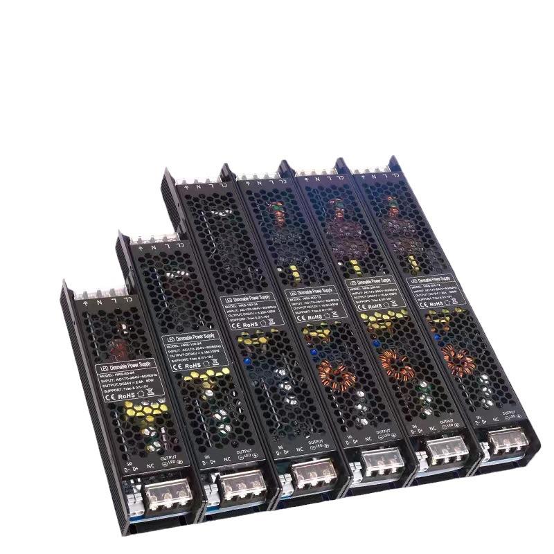 24V200W调光电源 led灯带可控硅调光驱动电源 0-10v调光电源
