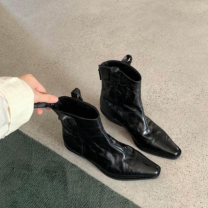 葡萄妈尖头V口复古西部牛仔靴粗跟马丁靴百搭短靴女秋冬款瘦瘦靴,农机/农具/农膜,播种栽苗器/地膜机,淘宝优惠券,粉丝福利购,淘宝优惠卷