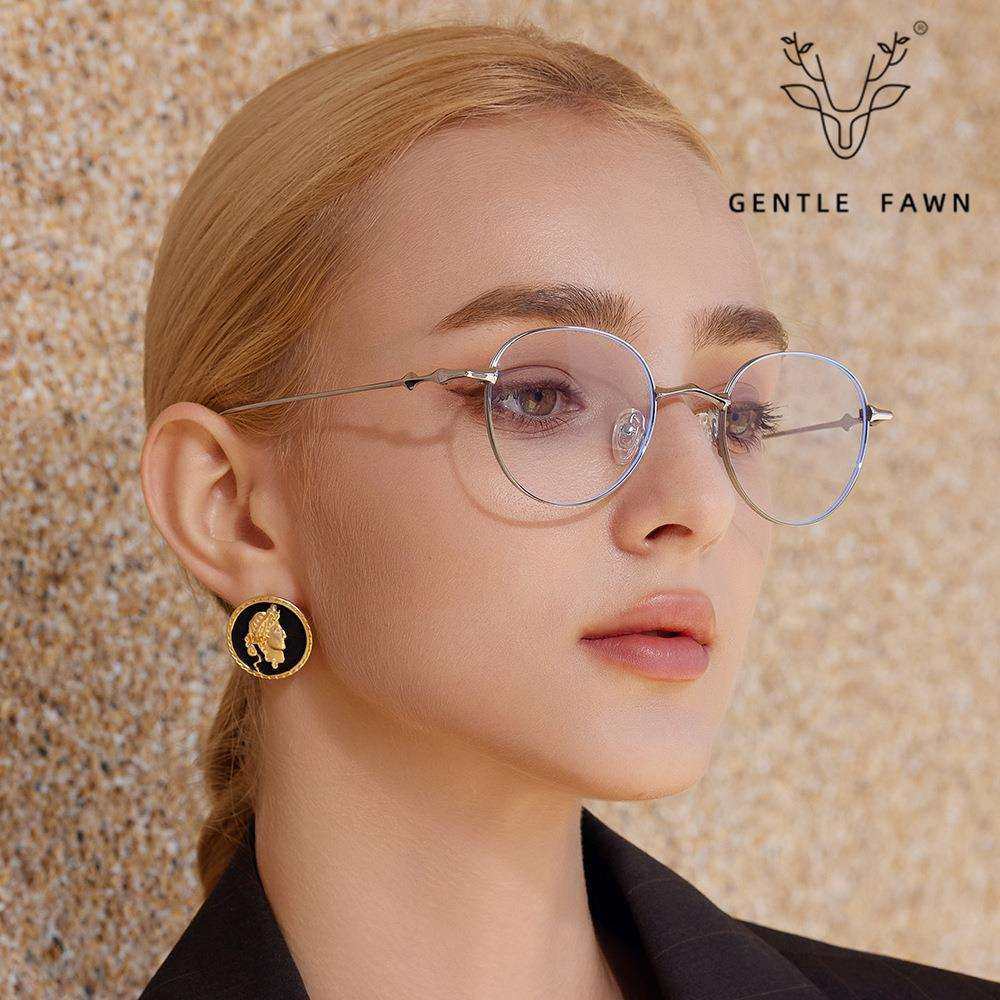 SK3001新款2025时尚简约平光镜女金属框半钛腿圆形防蓝光框架眼镜,农机/农具/农膜,播种栽苗器/地膜机,淘宝优惠券,粉丝福利购,淘宝优惠卷