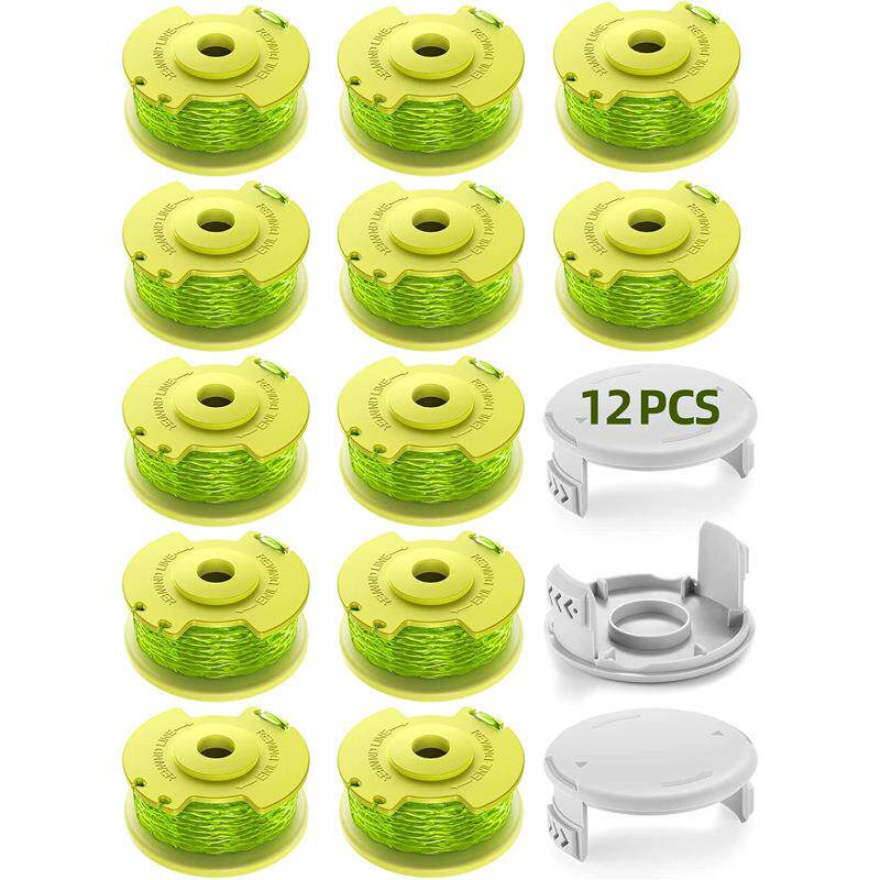 套装12+3 利优比RYOBI割草机配件打草头AC80RL3/AC14HCA打草绳割