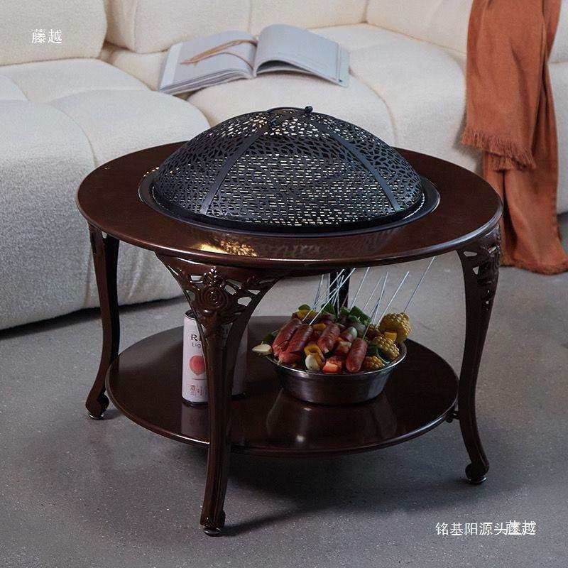 炉煮茶户外烧烤桌烧烤炉庭院室内火炉火盆取暖炉炭火炉套装家用,农机/农具/农膜,播种栽苗器/地膜机,淘宝优惠券,粉丝福利购,淘宝优惠卷