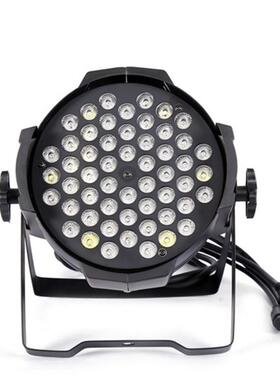 LED帕灯54颗3W足功率全彩par64婚庆舞台酒吧表演染色投光灯光秀