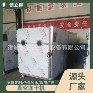 红果参低温脱水干燥设备1-20平方药品真空冷冻干燥机椰肉冻干机