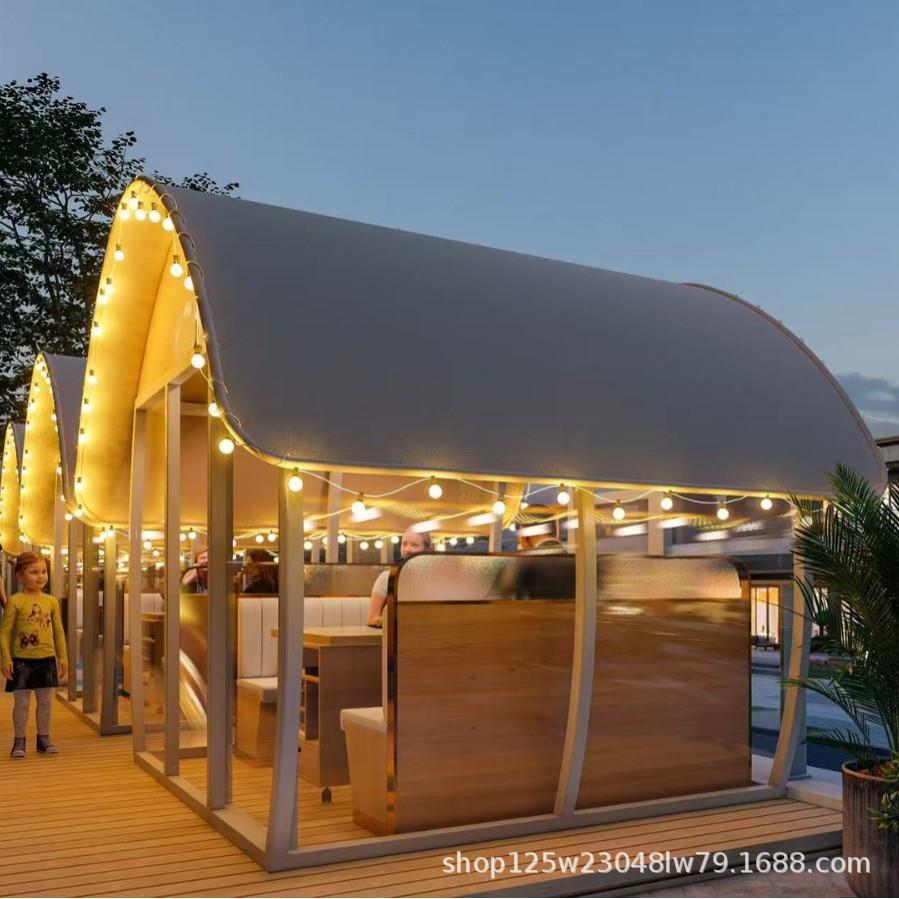 网红PC泡泡屋室外透明星空房民宿酒店餐饮户外庭院移动阳光房帐篷