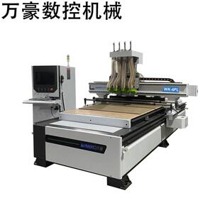 WK-6PL双压辊重型四工序开料机C木工铣床源头厂家直售