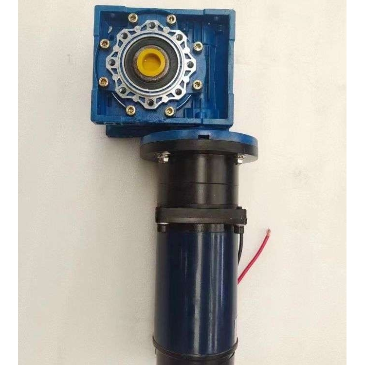 RV小型齿轮减速箱NMRV050-0.4KW-1/25 可选B5/B14法兰盘输入使用