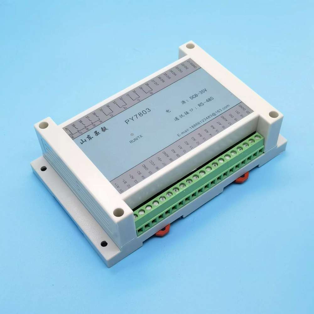 8路模拟输入8路开关量输入8路继电器输出RS485接口AB编码器PY7803