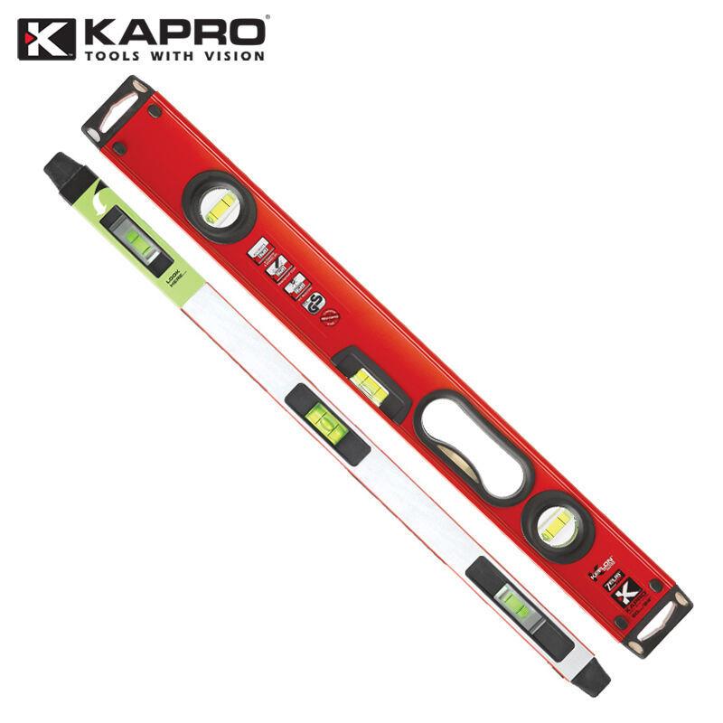 KAPRO开普路990铝合金高精度水平尺 加厚防震带磁 垂直视窗