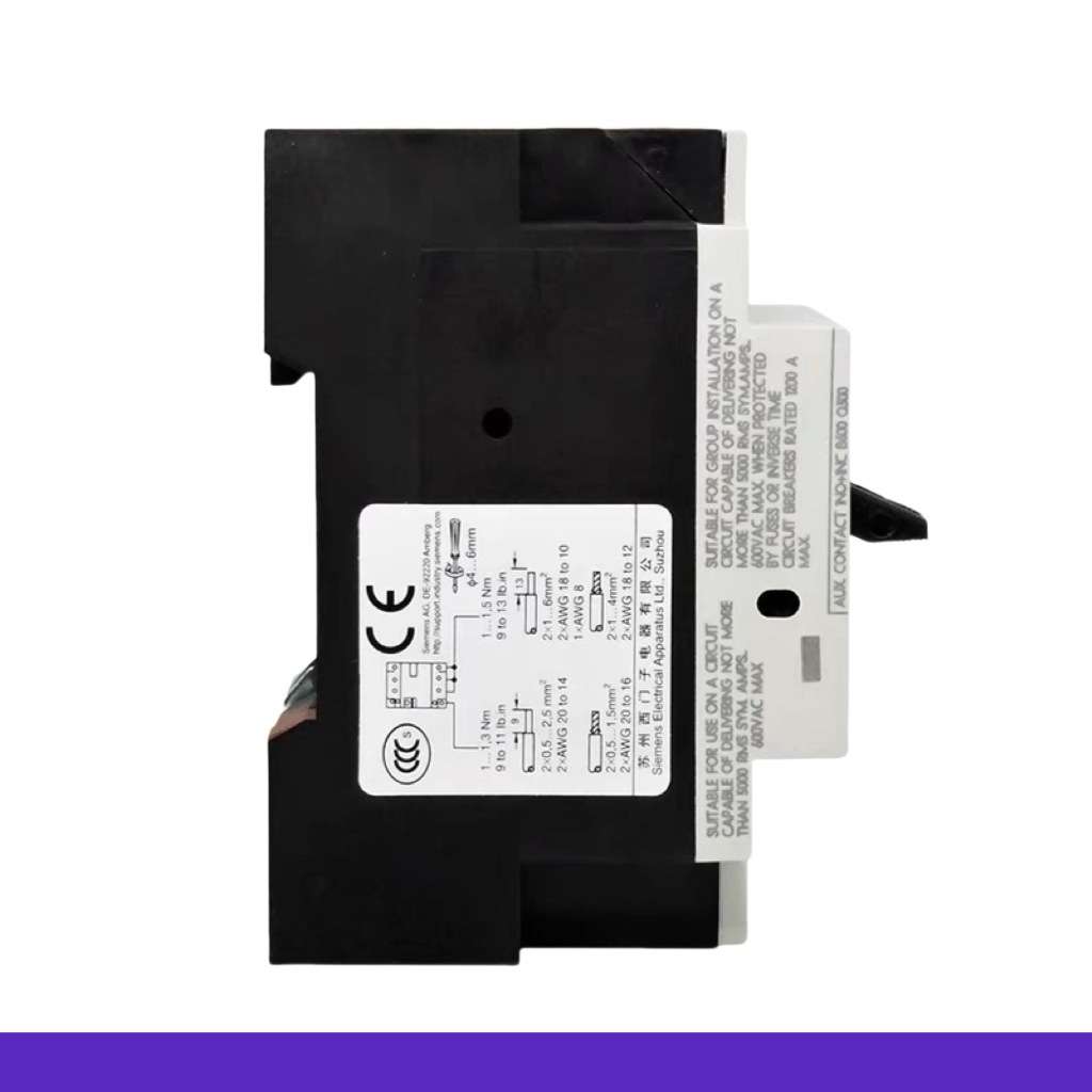 3VU1300-0NK00电动机保护器3VU13001NK00塑料外壳式断路器2NK00