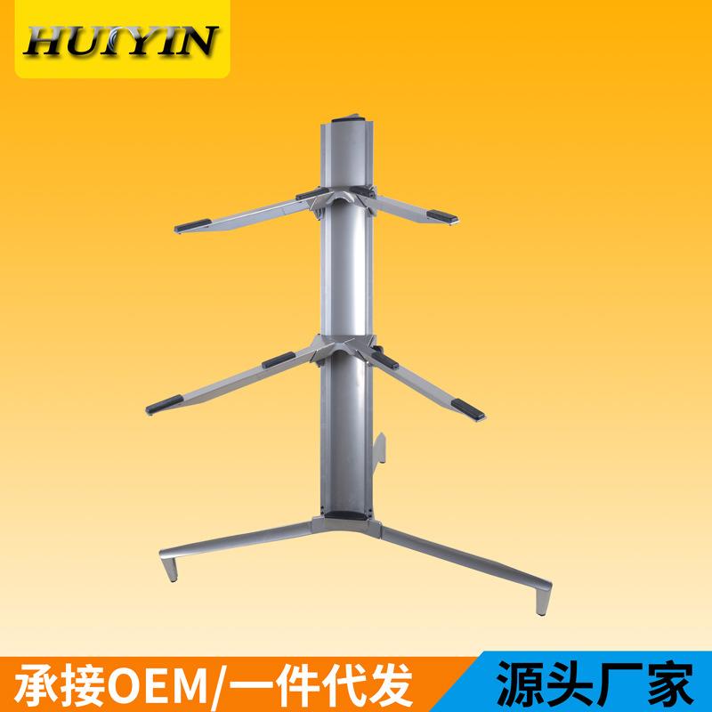 全铝合金 电子琴飞机架 双层电子盘琴架乐器键盘支架