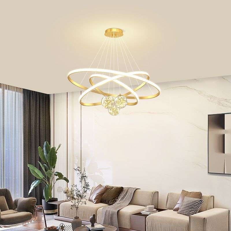 设计师星空客厅吊灯餐厅主卧室家用吸顶灯具大全简约现代广东中山