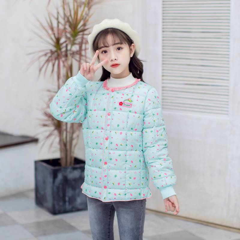 极速2022爆款校服神器内胆初中B生棉衣女童内搭打底小学生羽绒服