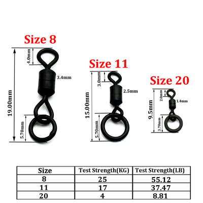 新品20aPCS Carp Fishing Accessories for Chod Hair Ronnie Rig