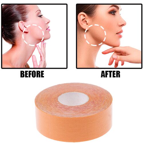 极速2.5CM*5M Kinesiology Twapes For Face Wrinkle Face Tape V