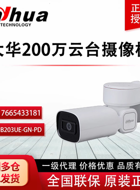 极速大华200万3倍变m焦网路云台旋红外高画质摄影机DH-PTZ1B203UE