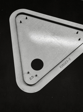 极速新款三d角形皮盘刀模定制皮革皮具下料刀模定做形状模切裁刀