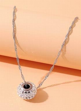 极速【珠黛饰品】n奥地利水晶项链--散落的爱意 三色