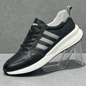 运动鞋 新款 男款 真皮透气头层牛皮旅游休闲鞋 鞋 小白鞋 子男潮鞋