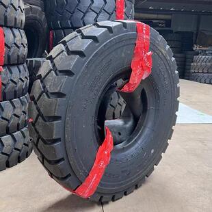 16x6 8后轮21x8 叉车充气朝阳实心轮胎15x4.5 18x7 23x9