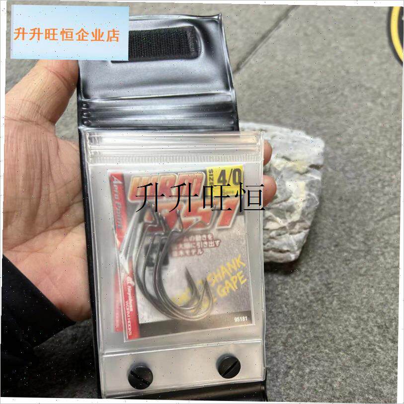 本HAYABUSA便k携式防水大容量路亚软饵鱼钩配件收纳包FILE BASS1,