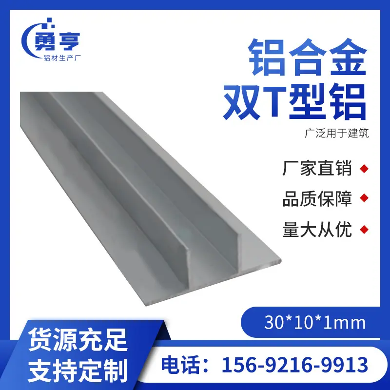 30*101mm铝合金双T型铝铝卡