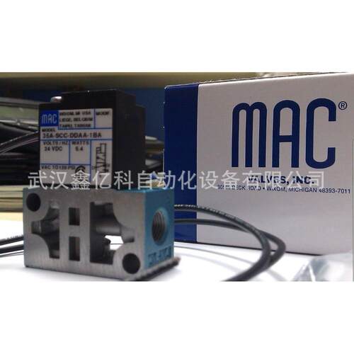 美国原装进口MAC高频电磁阀气动阀34B-ABA-GDFA-1KA供应直销