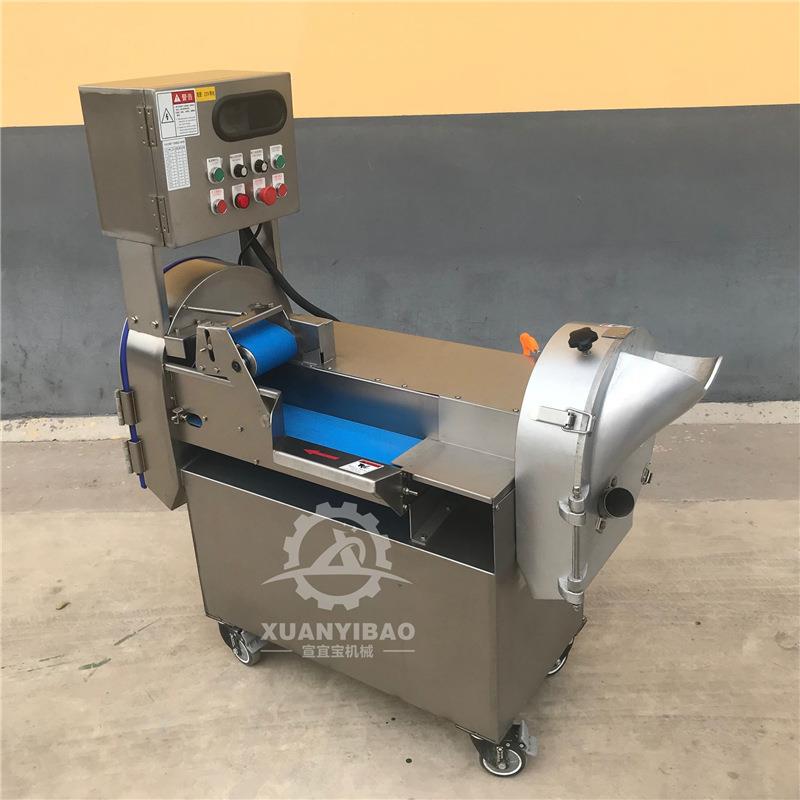 新型蔬菜切菜机多功能商用食堂电动全自动大型801台湾双头切菜机