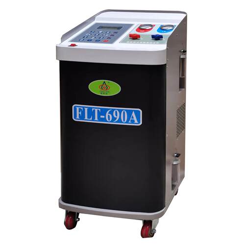 福莱特牌自动冷媒回收充注机汽车空调加氟机FLT-690A厂家直供